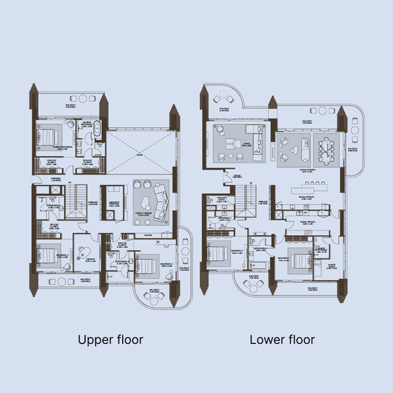 Penthouse plan