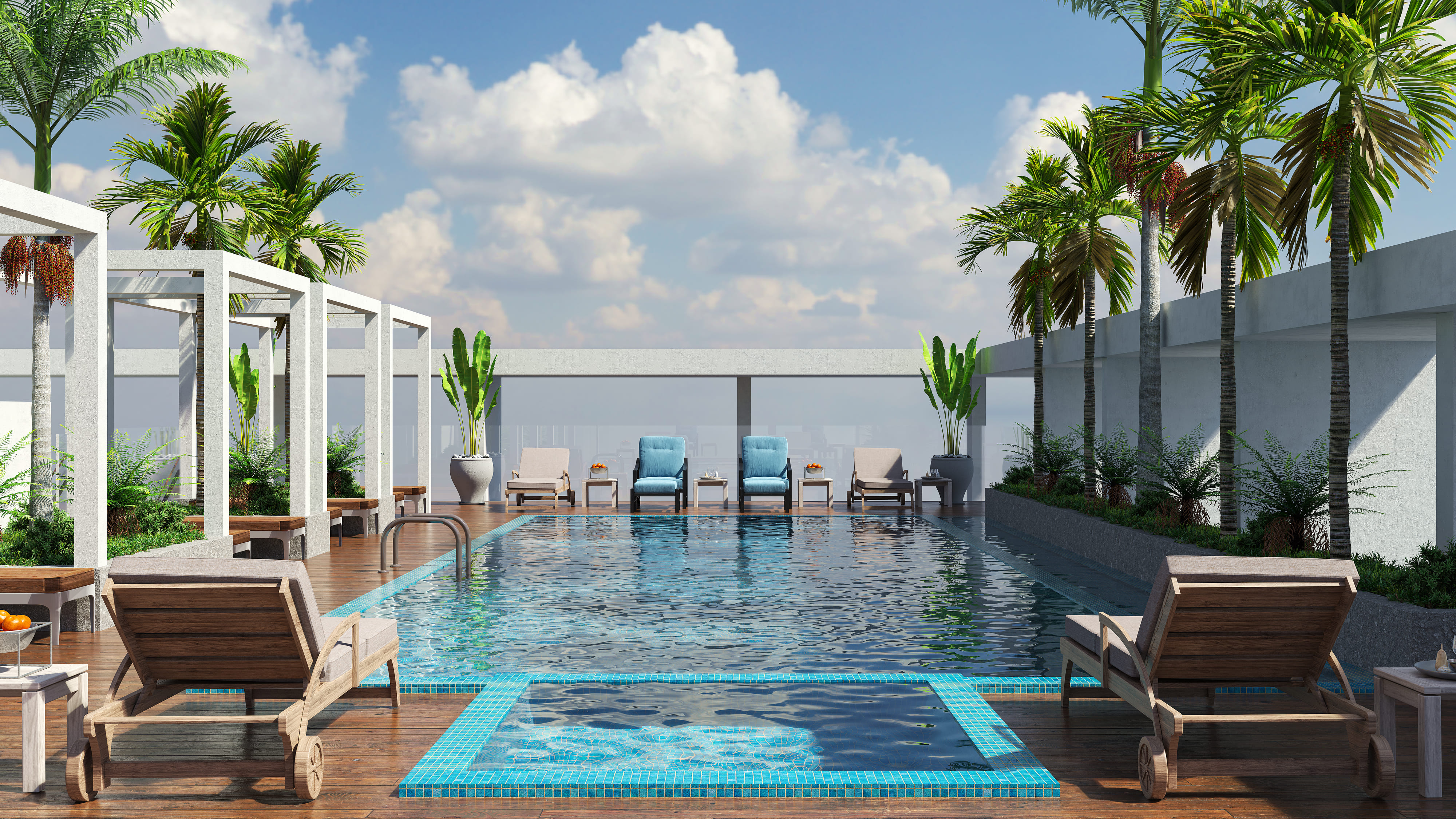Rooftop Pool amenity image