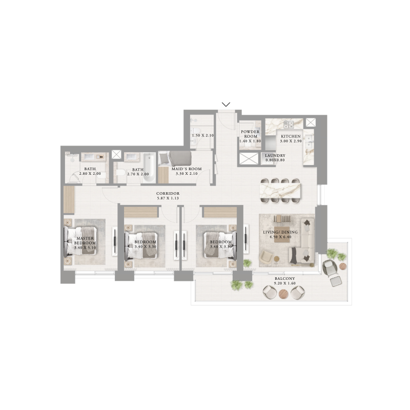 Apartments plan