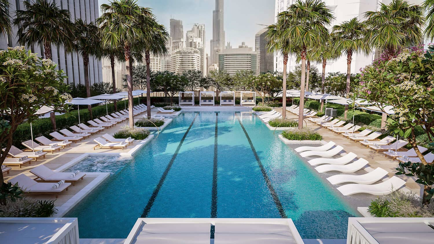 Swimming pool & kids swimming pool amenity image