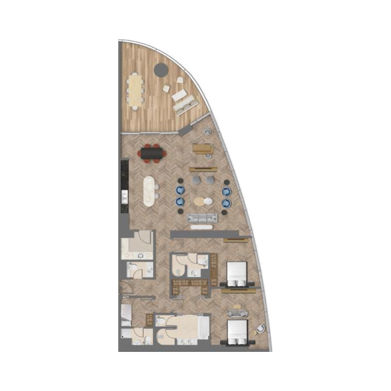 Apartments plan