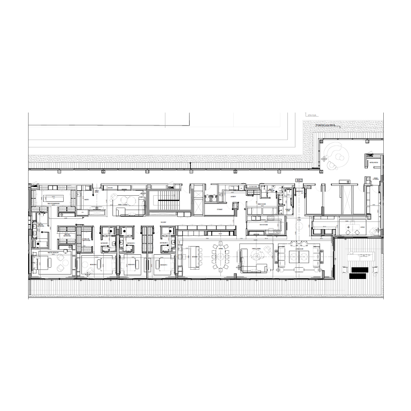 Penthouse plan