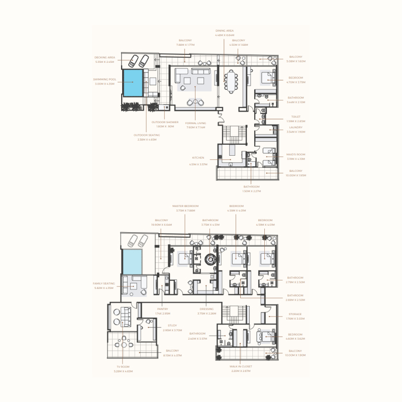 Penthouse plan