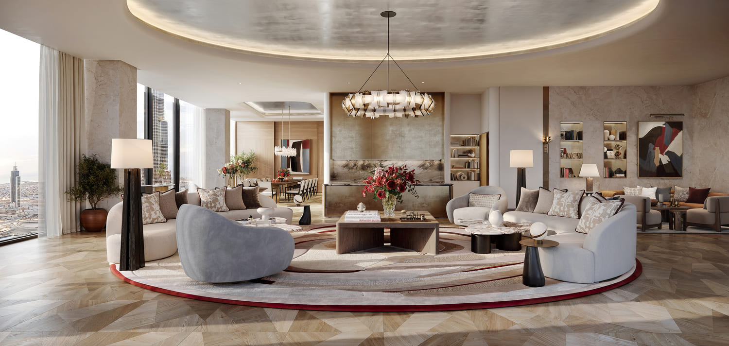 Baccarat Residences interior 8