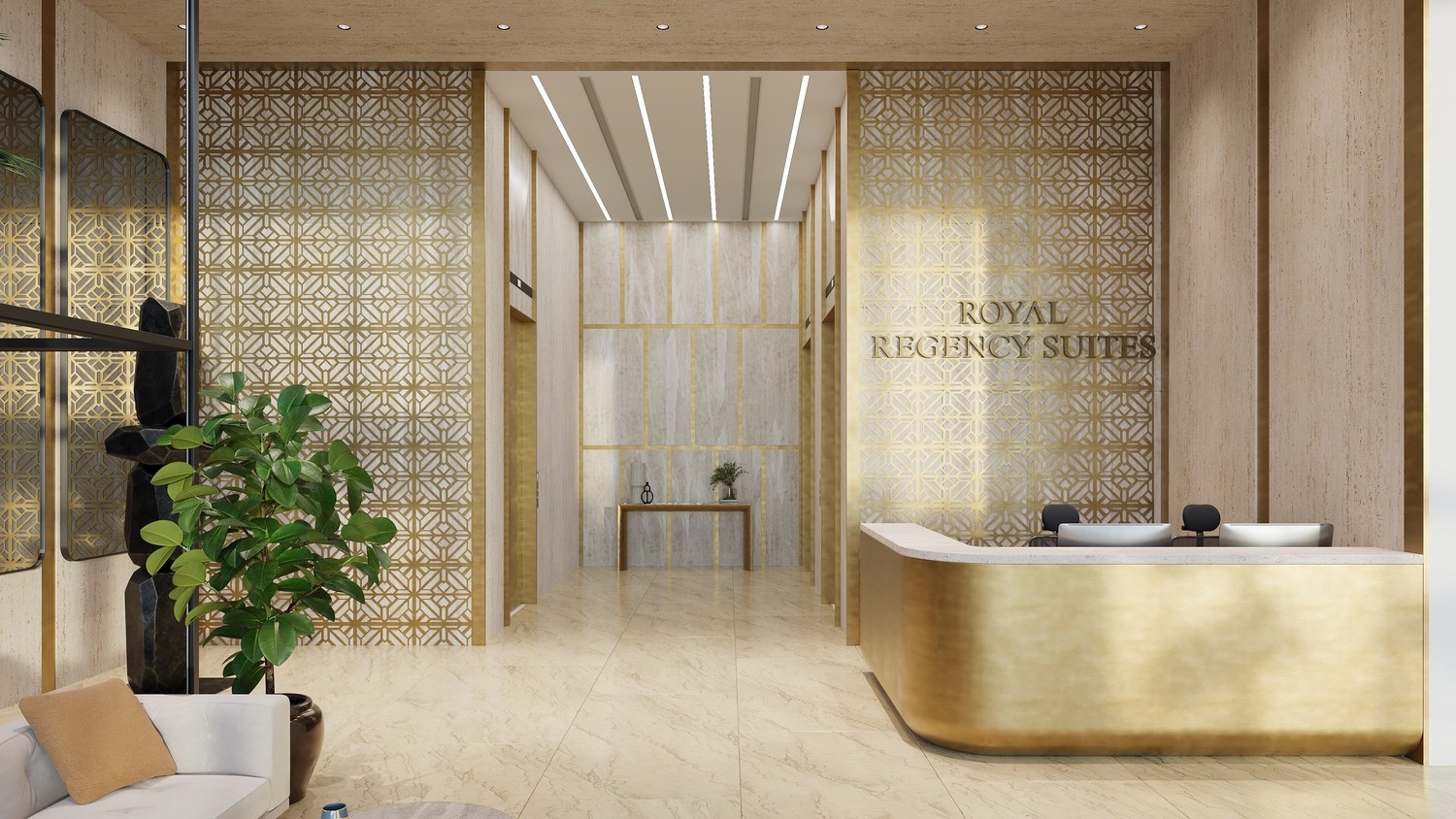 Royal Regency Suites lobby 1