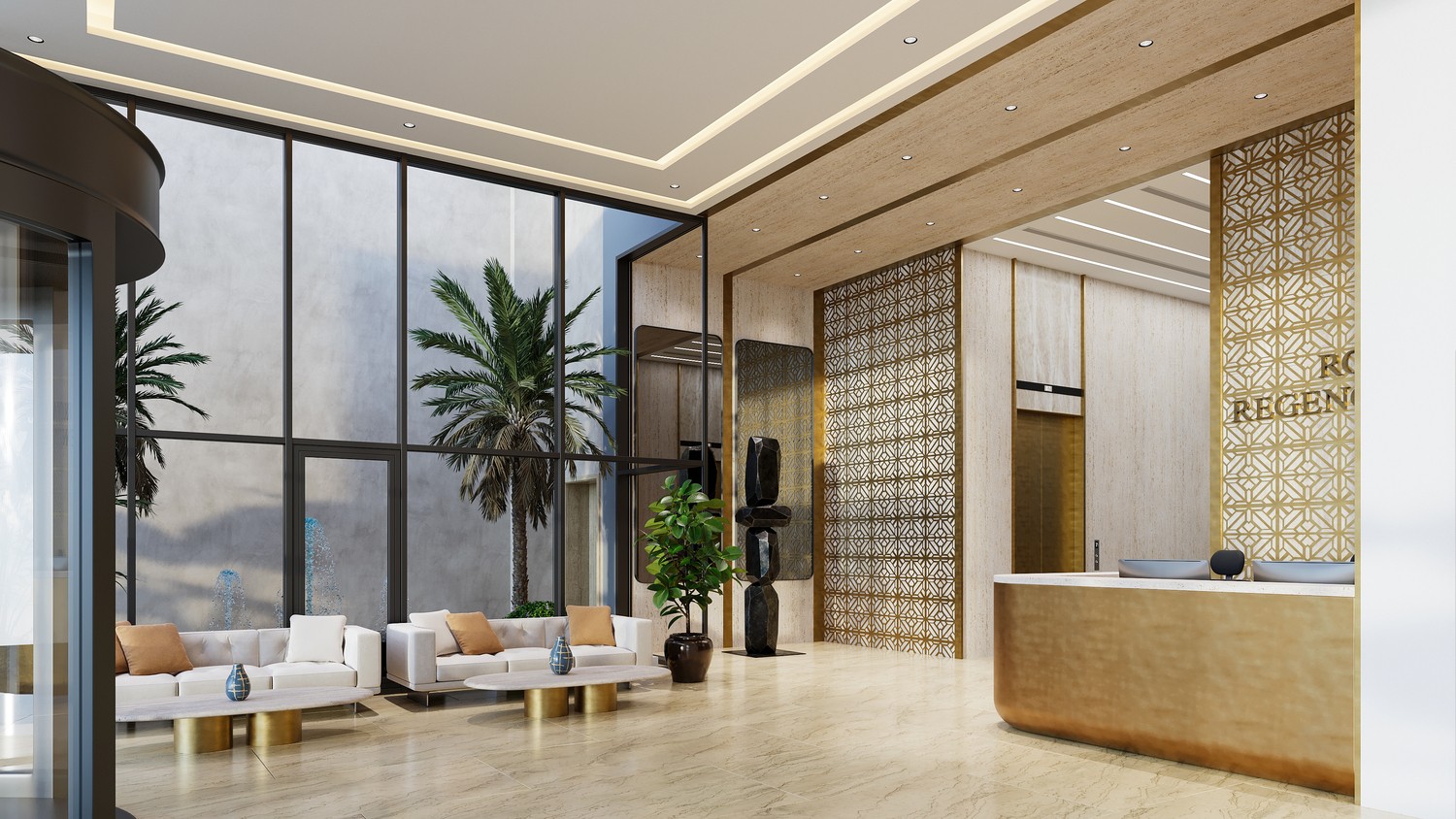 Royal Regency Suites lobby 2