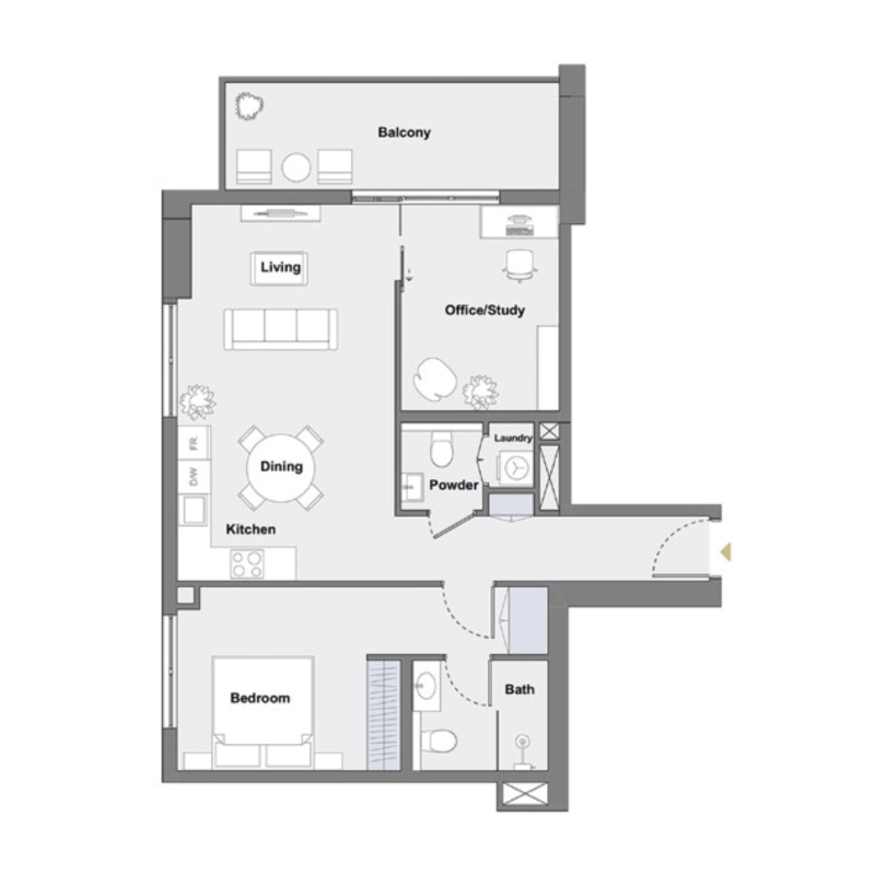 Apartments plan
