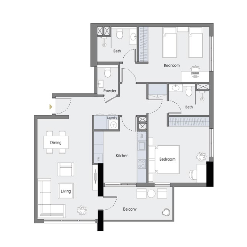 Apartments plan