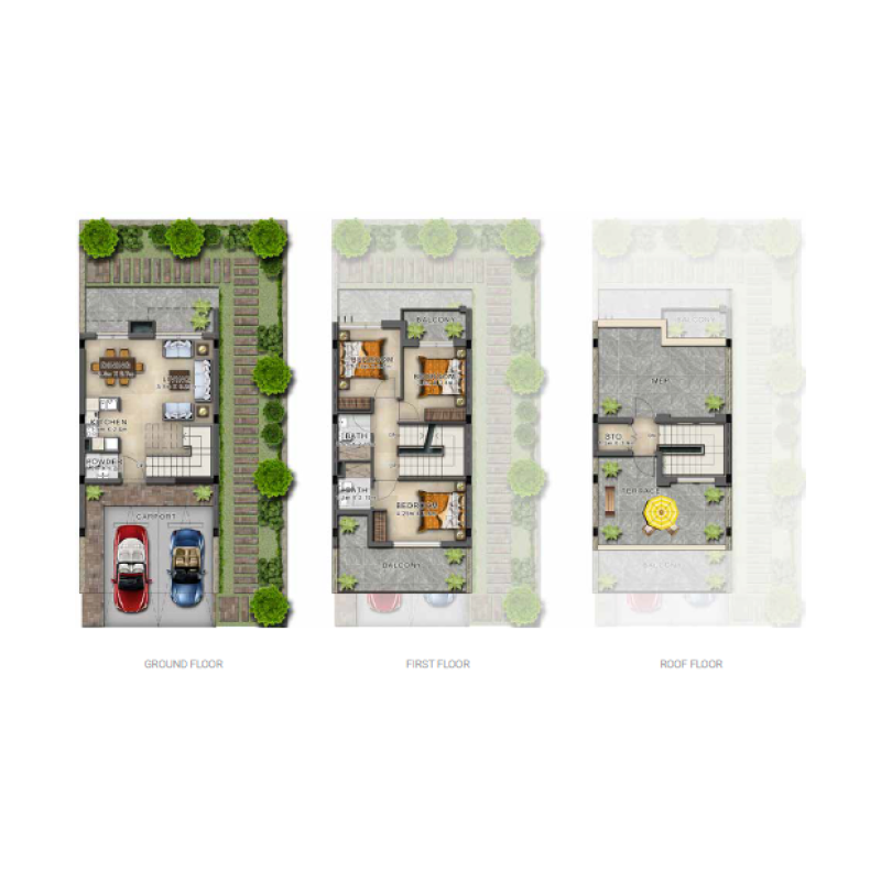 Townhouse plan