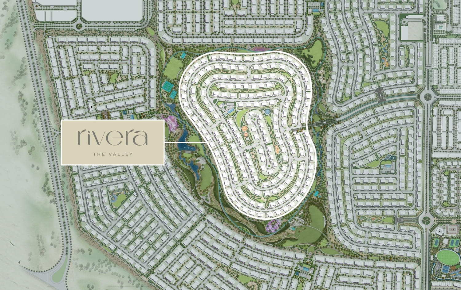 Rivera The Valley master plan 1