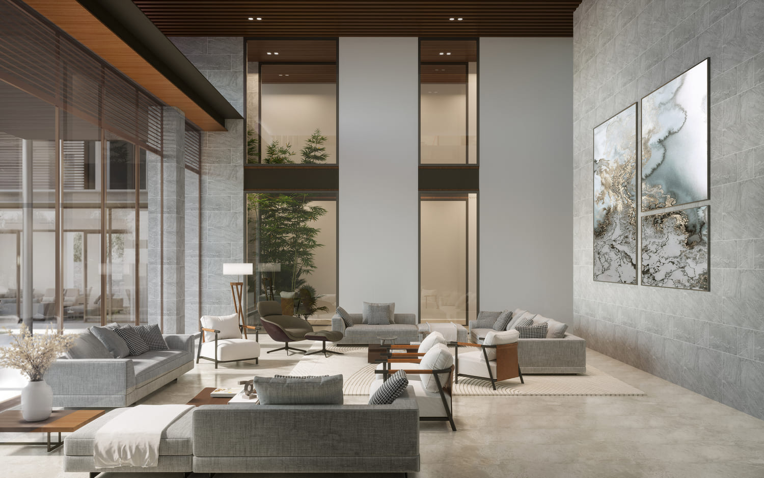 Reem Hills Villas Phase 2 lobby 1