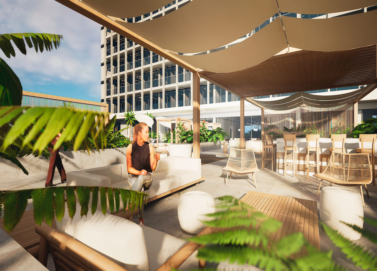 Outdoor patios amenity image