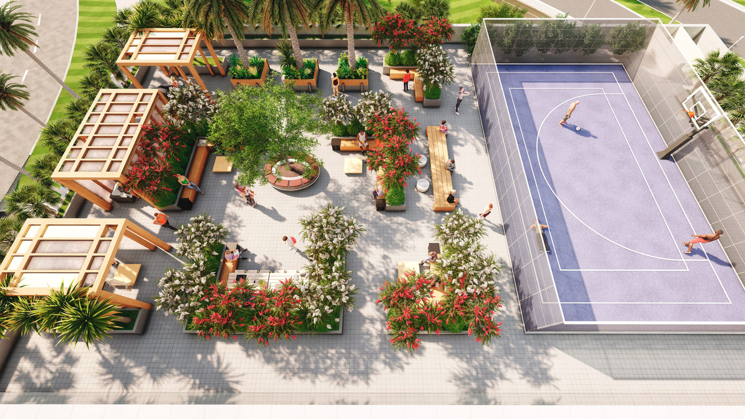 Sports court amenity image