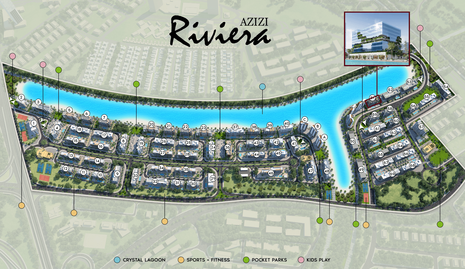 Riviera Azure master plan 1