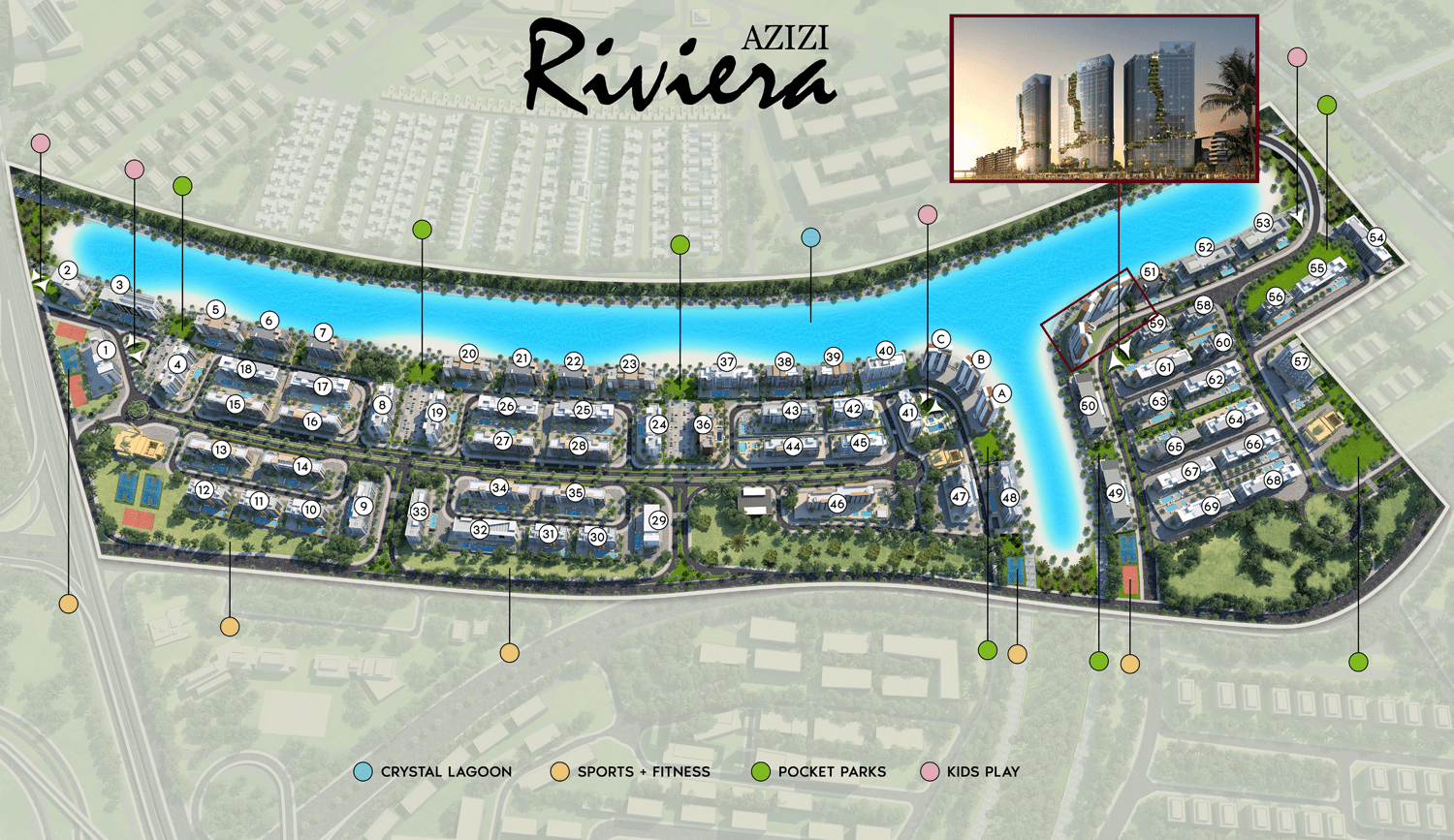 Riviera Rêve master plan 1