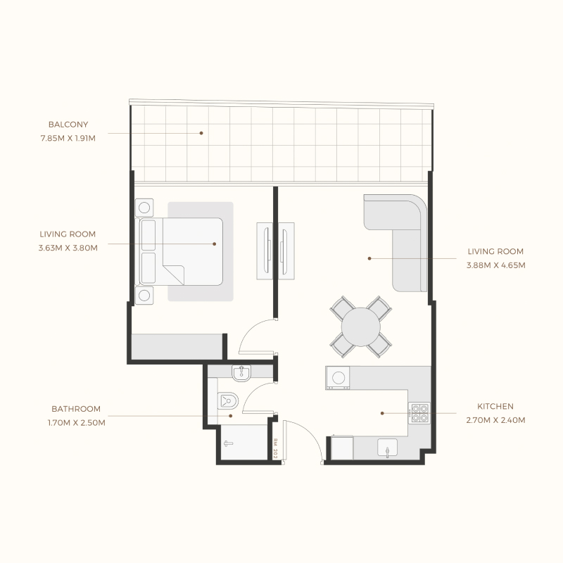 Apartments plan