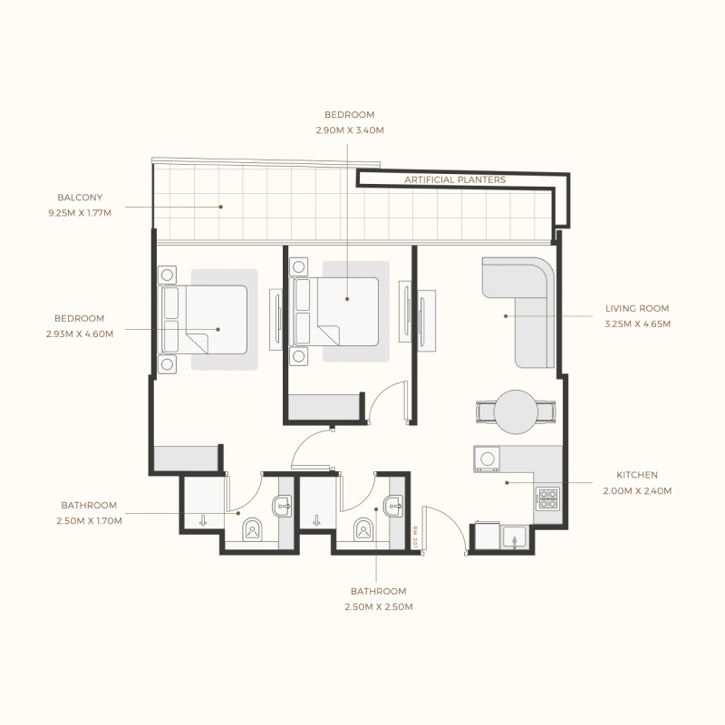 Apartments plan