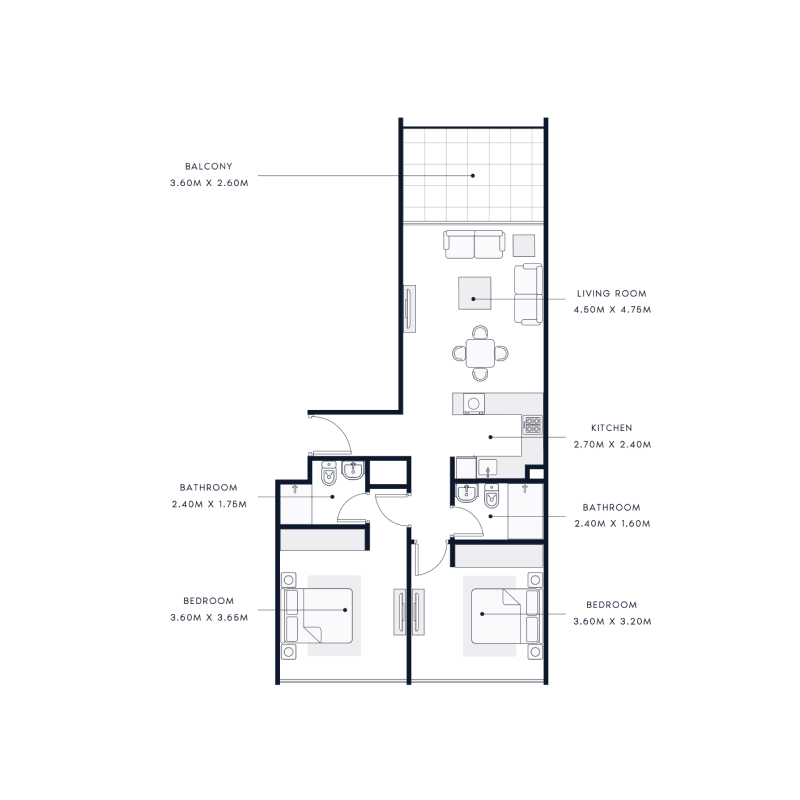 Apartments plan