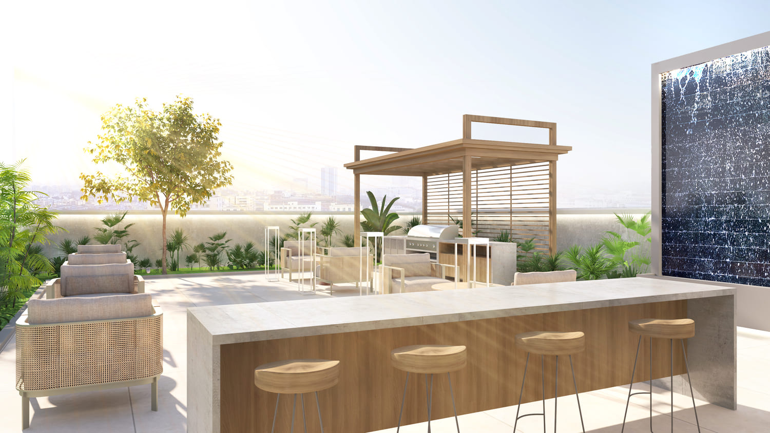 Roof BBQ Area amenity image