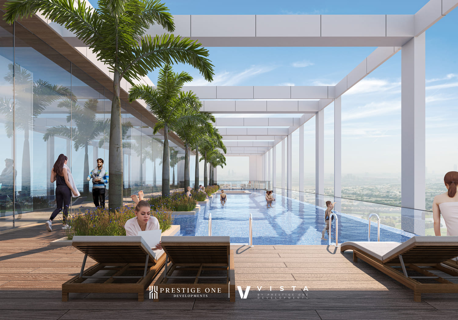 Rooftop Infinity Pool & Kids Pool amenity image