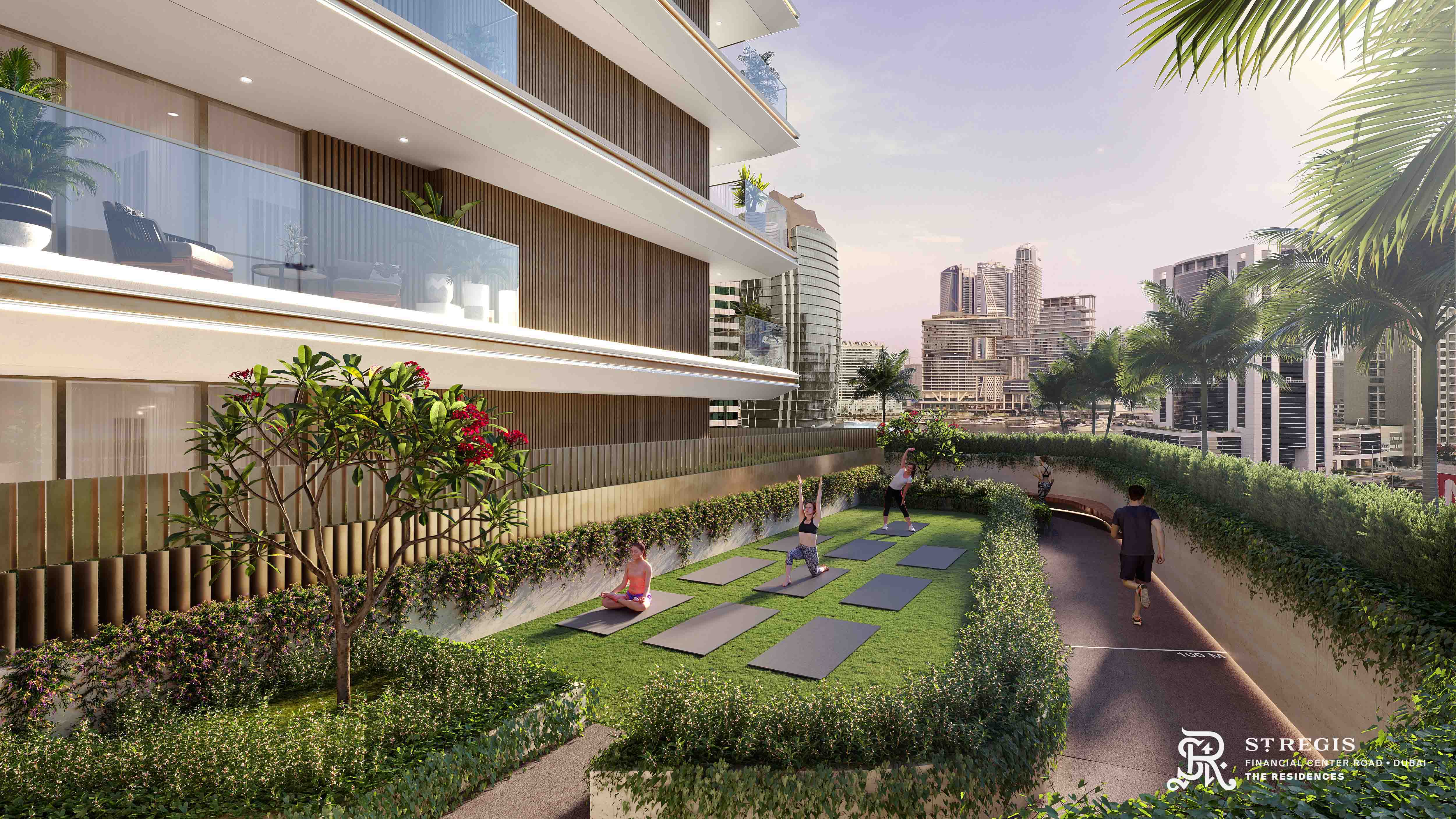 Running Track & Yoga Area amenity image