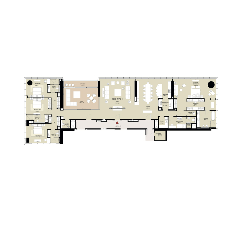 Apartments plan