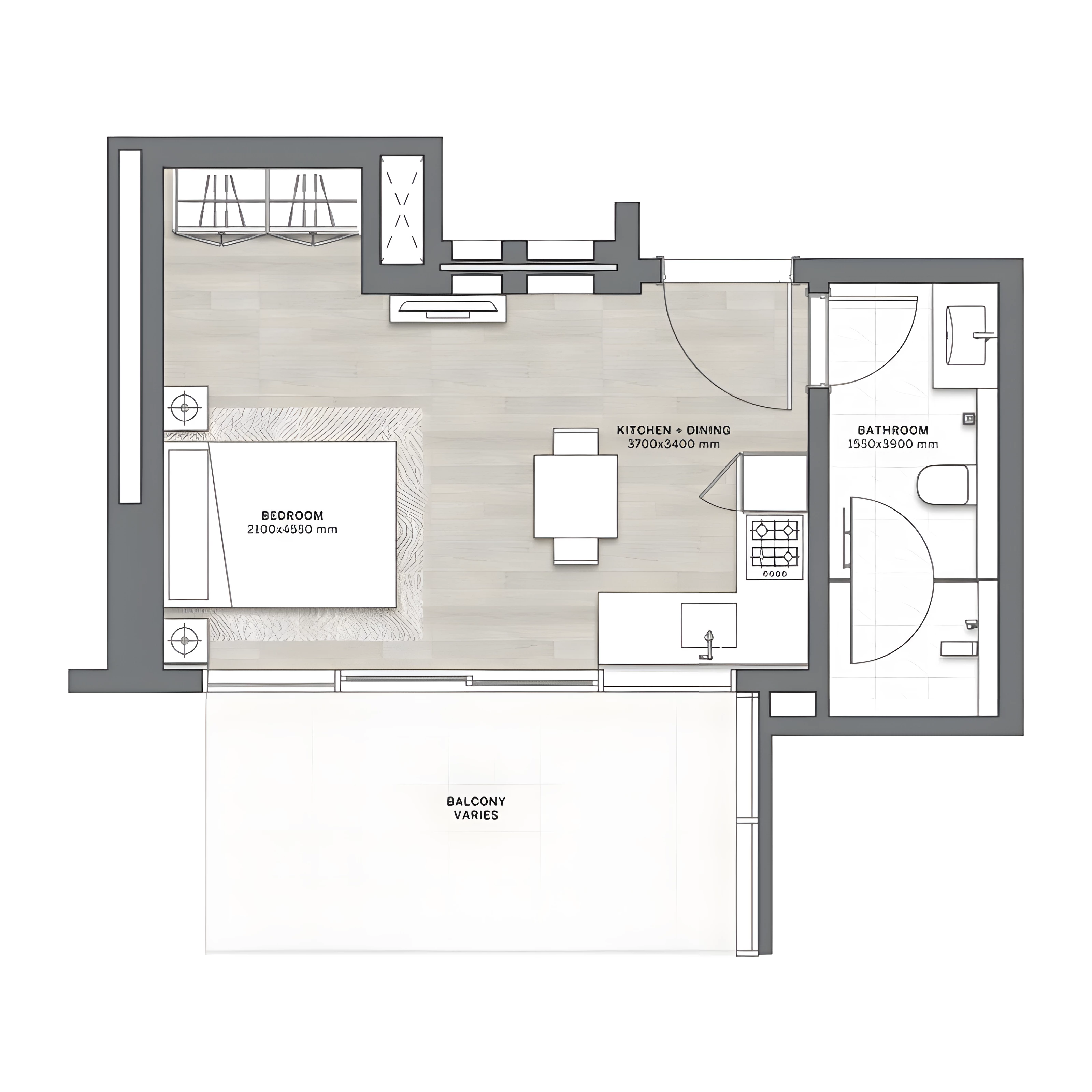 Apartments plan