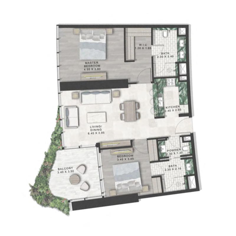 Apartments plan