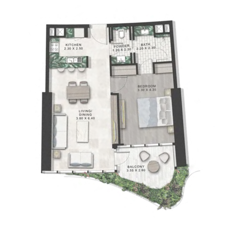 Apartments plan