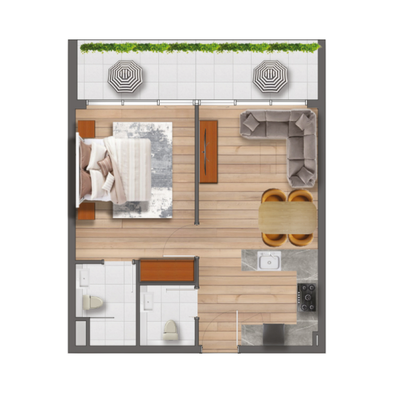 Apartments plan