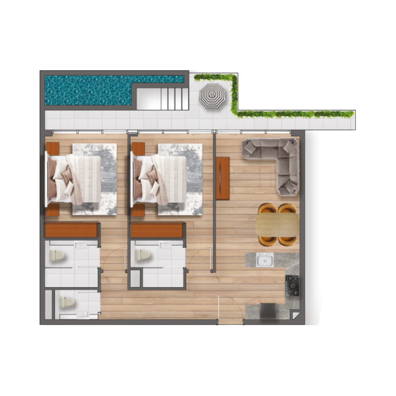 Apartments plan