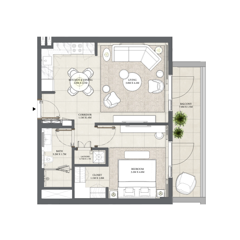 Apartments plan