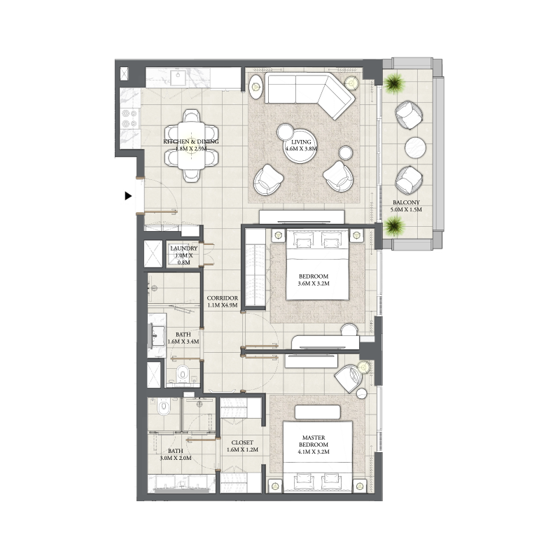 Apartments plan