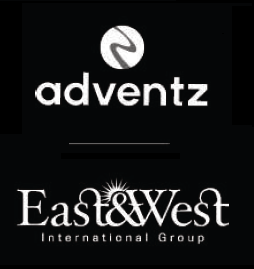 Adventz and East and West International Group Logo