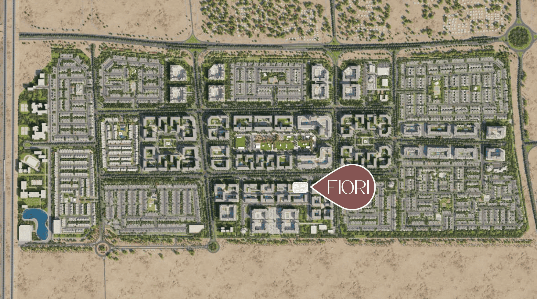 Fiori Residences master plan 1