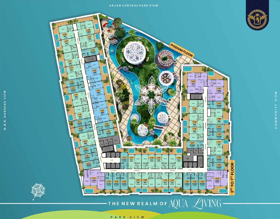 Aqua Dimore master plan 1