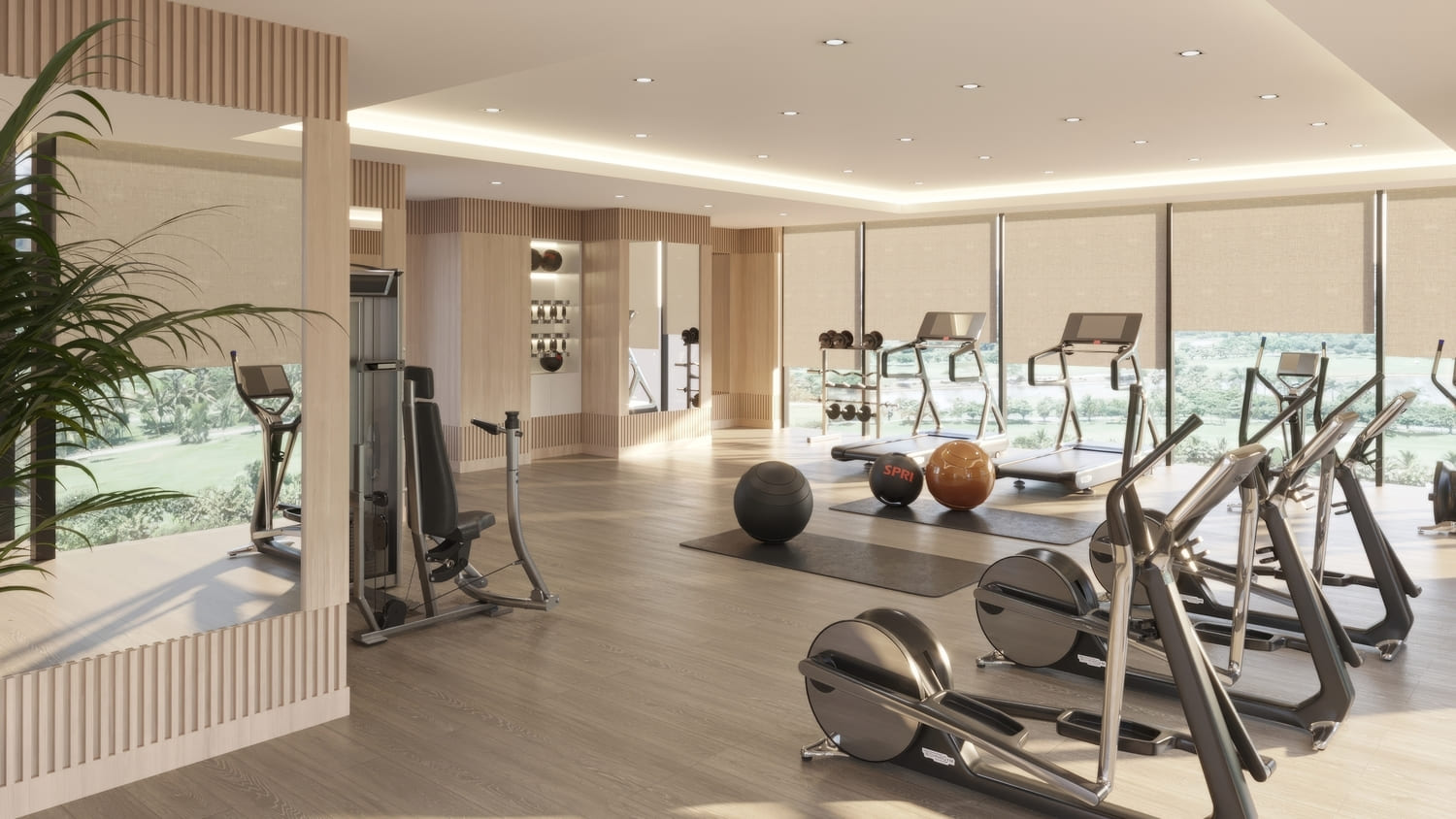 Fully Equipped Gym amenity image