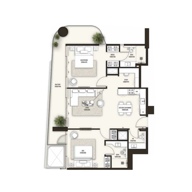 Apartments plan