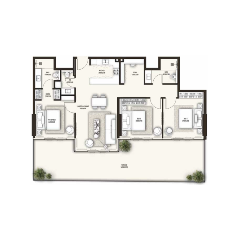 Apartments plan