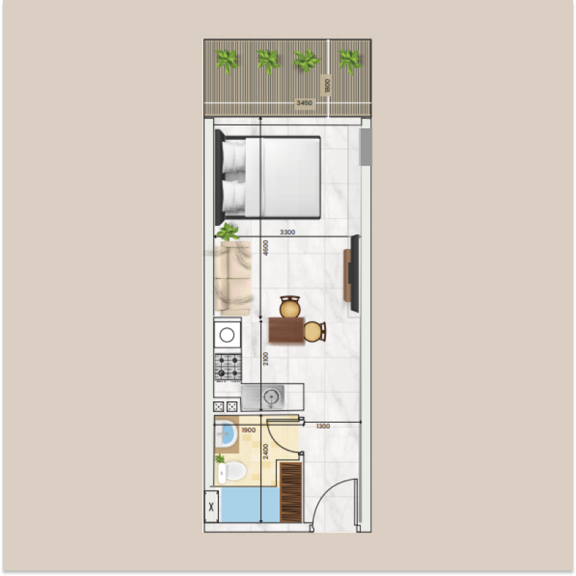 Apartments plan