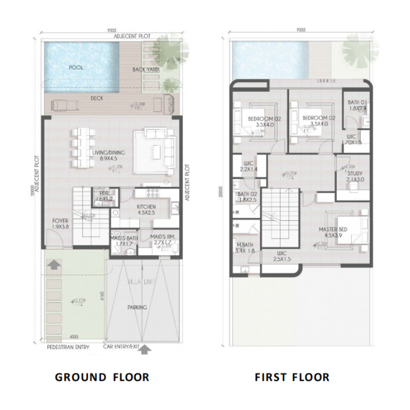 Townhouse plan
