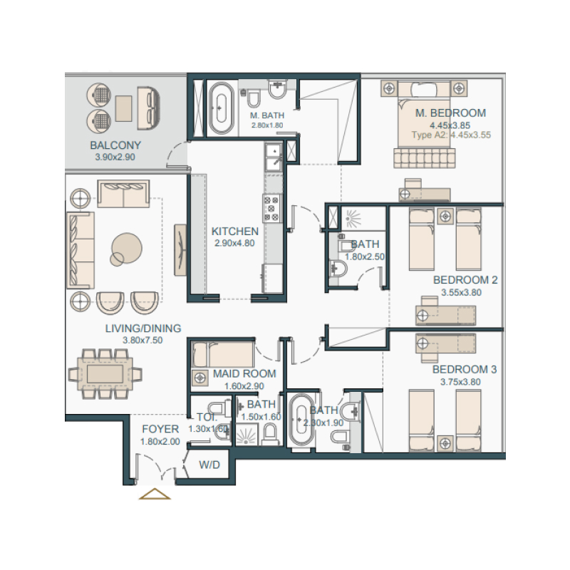 Apartments plan