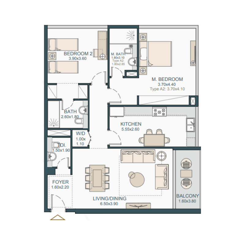 Apartments plan