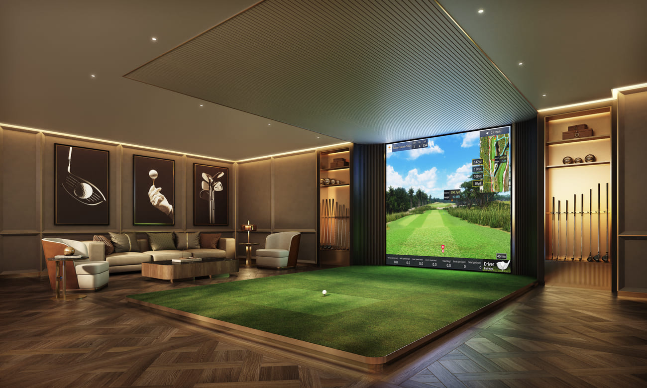 Golf Simulator Suite amenity image