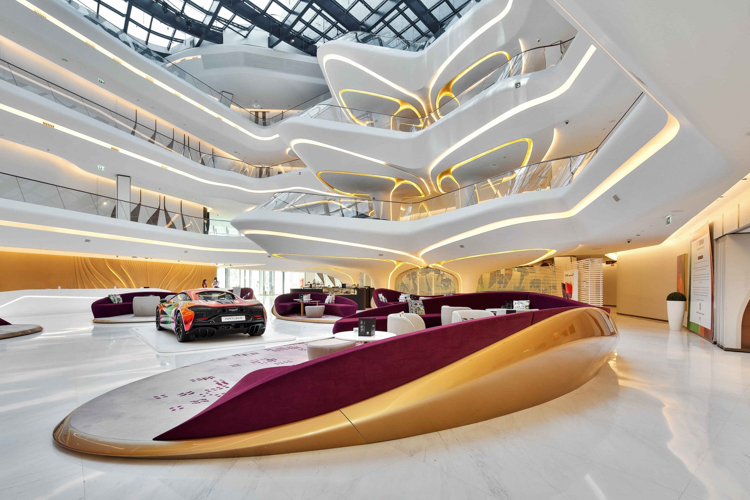 Opus By Zaha Hadid lobby 4