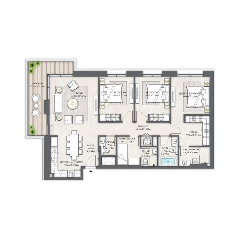 Apartments plan