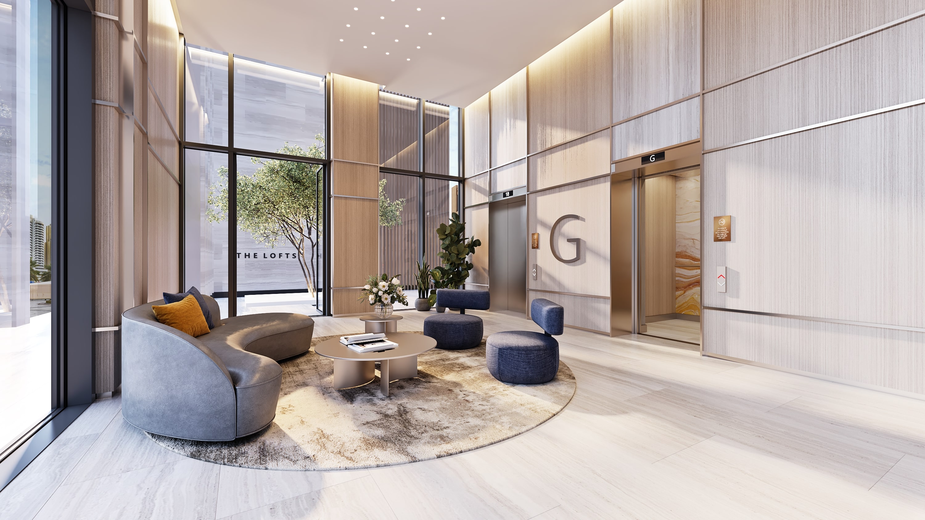 Peninsula Four - The Plaza lobby 5