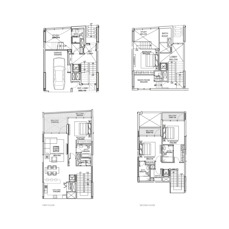 Townhouse plan