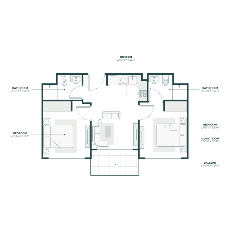 Apartments plan