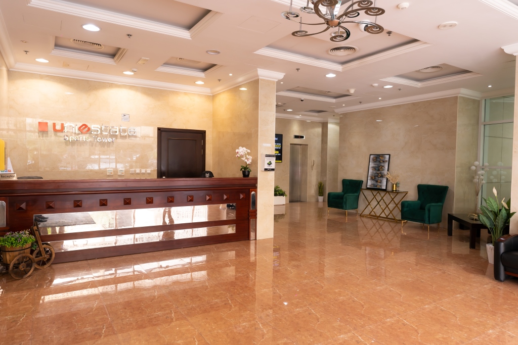 Sports Tower lobby 1